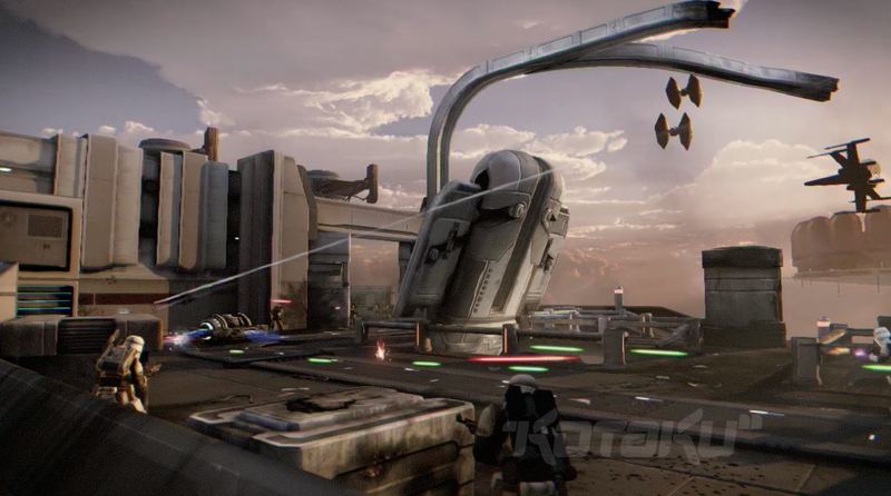 Illustration for article titled More Leaked Screenshots From Star Wars: First Assault Show A Glorious Cloud City